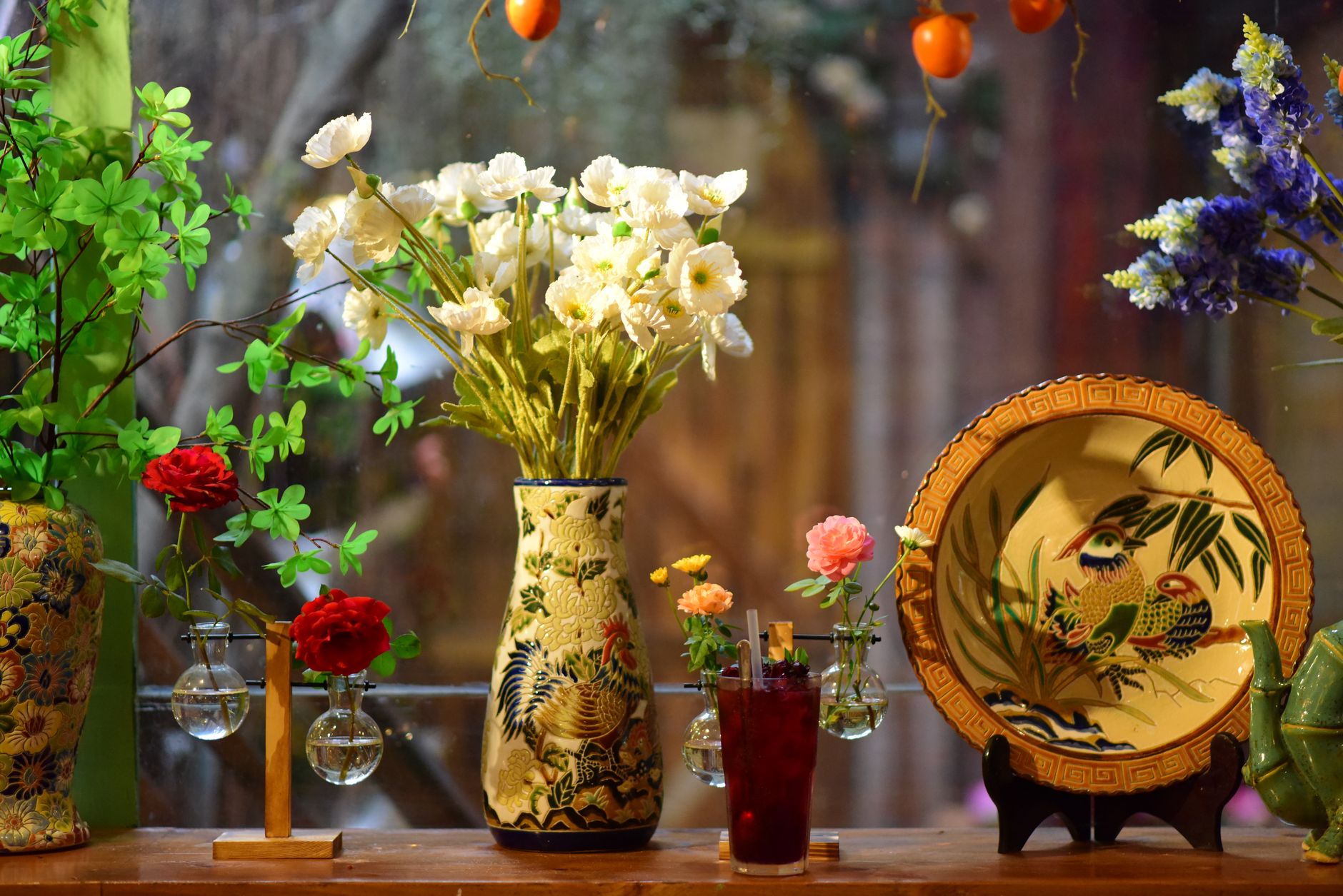 Réussir une composition florale en vase