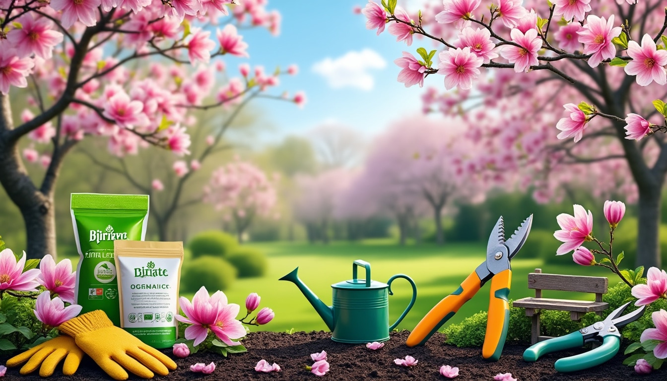 Arbres en fleurs au printemps : la méthode et le matériel nécessaire