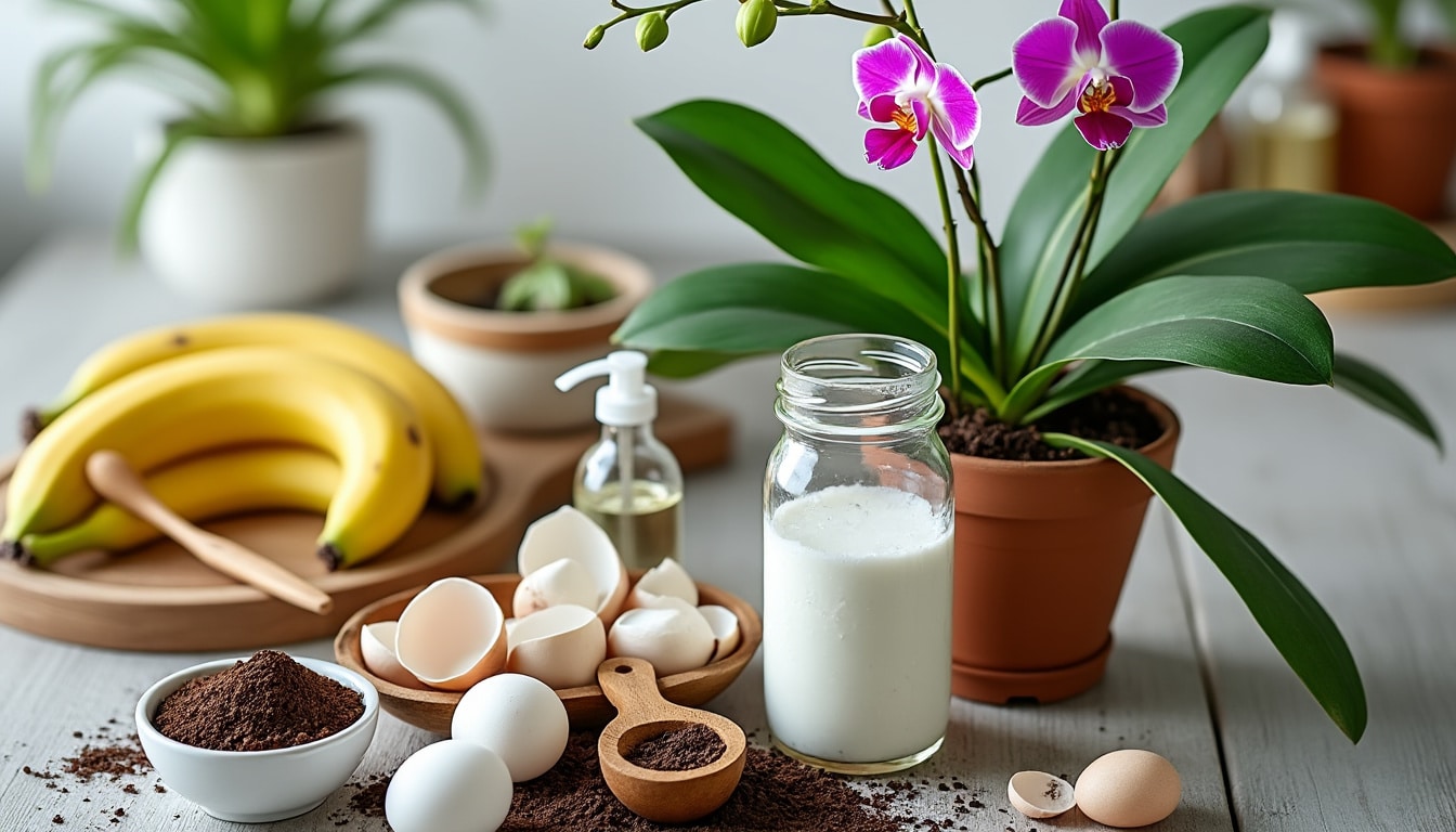 Engrais pour orchidée fait maison : méthode et matériel