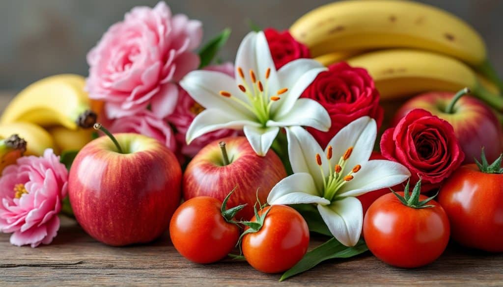 Fleurs à éviter près des fruits : l&rsquo;effet de l&rsquo;éthylène