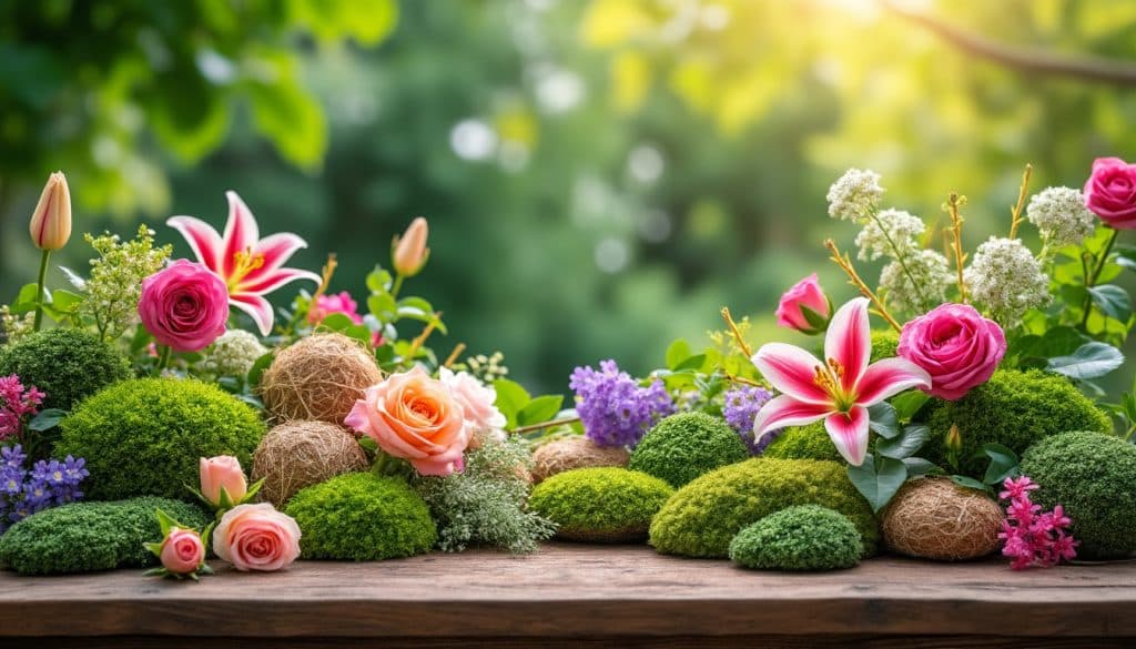 Mousse florale : les alternatives plus durables