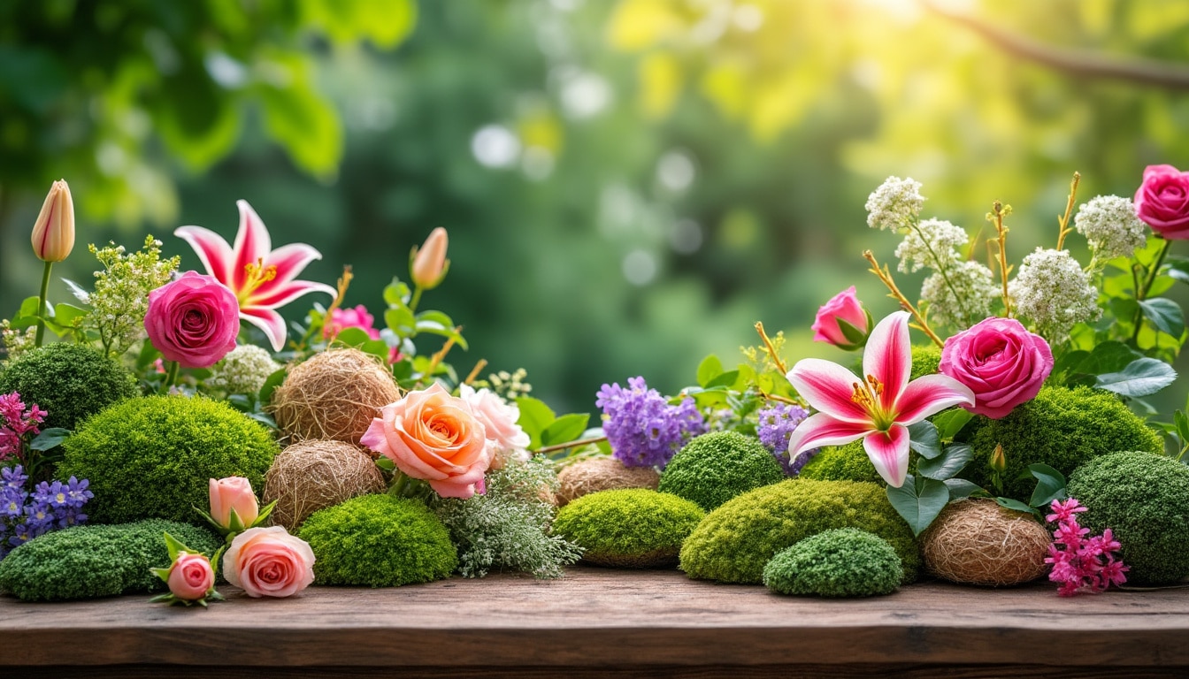Mousse florale : les alternatives plus durables