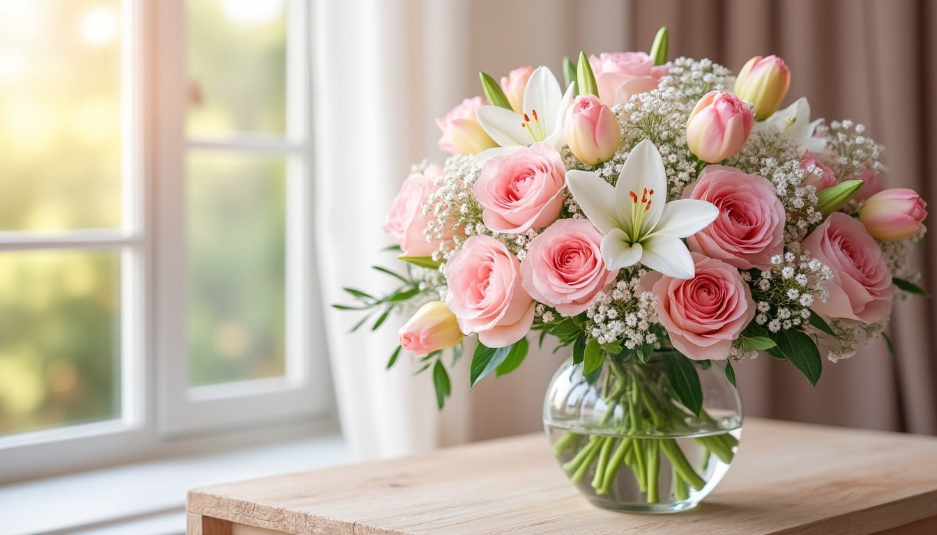 Fleurs à envoyer pour une naissance : les valeurs sûres