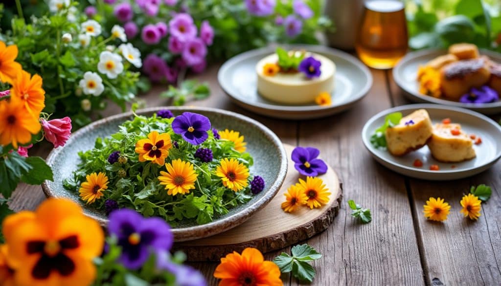 Fleurs comestibles : lesquelles et dans quels plats