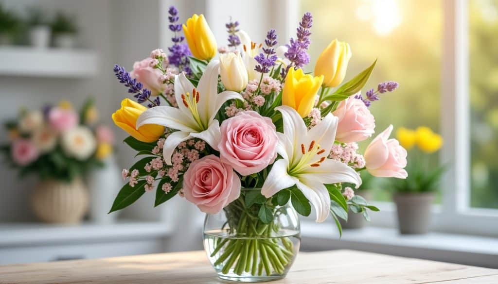 Fleurs pour dire merci : les compositions qui conviennent
