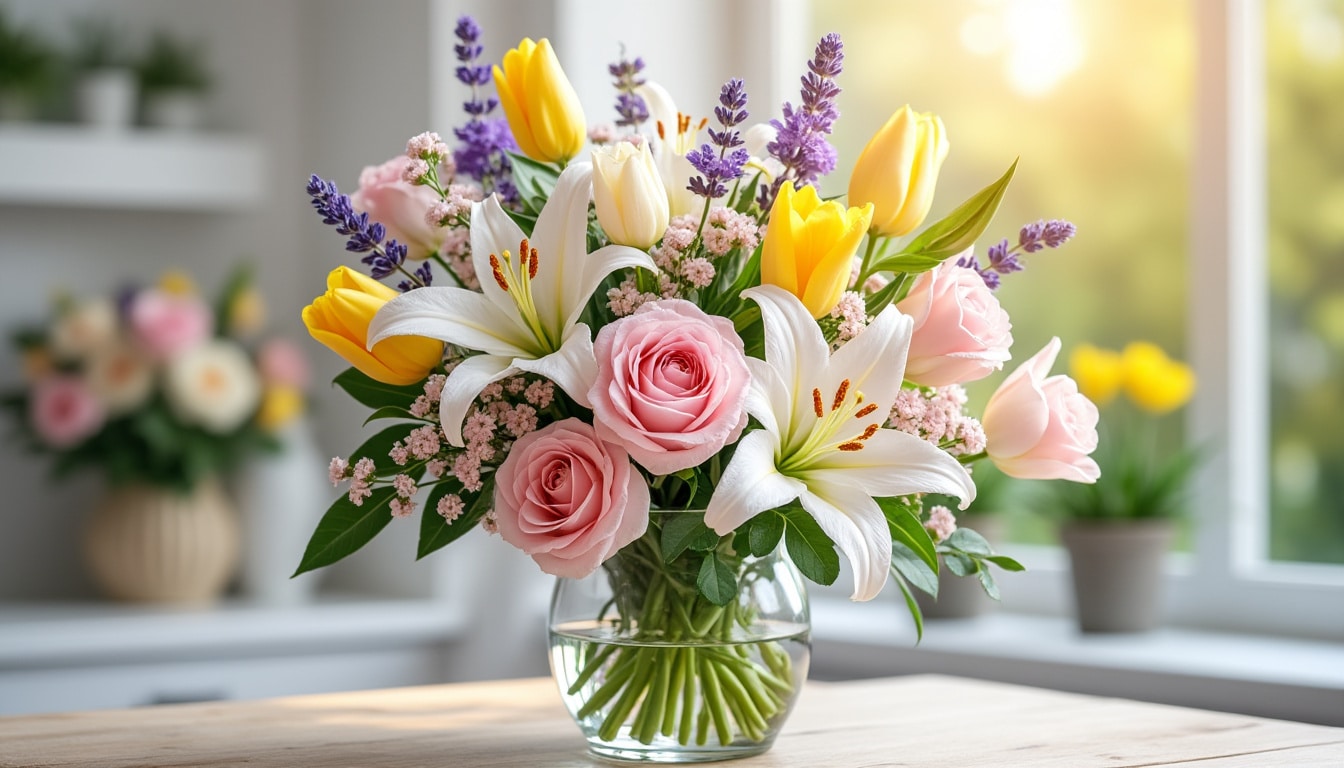 Fleurs pour dire merci : les compositions qui conviennent