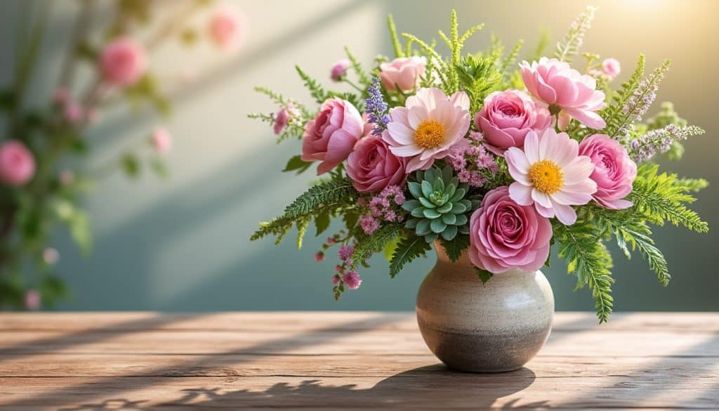 Fleurs pour la fête des mères : au-delà du bouquet classique