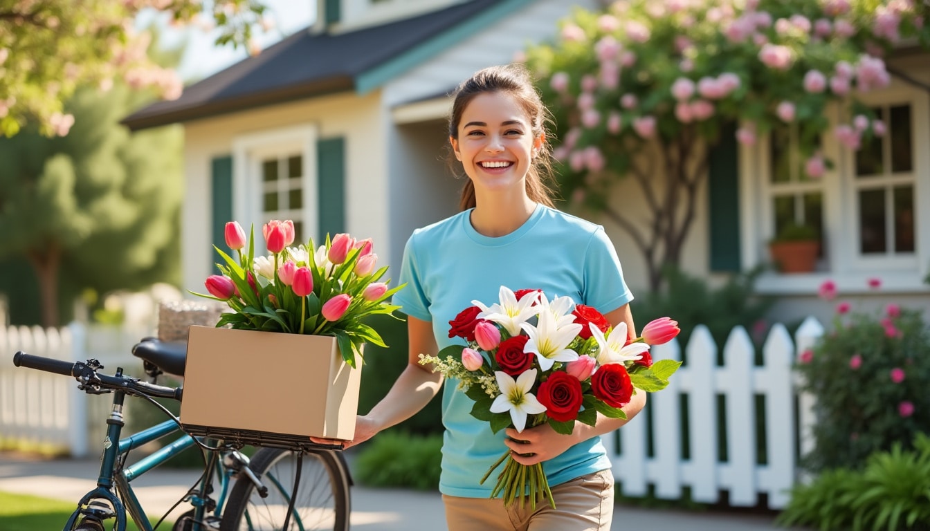 Livraison de fleurs le dimanche : ce qui est possible