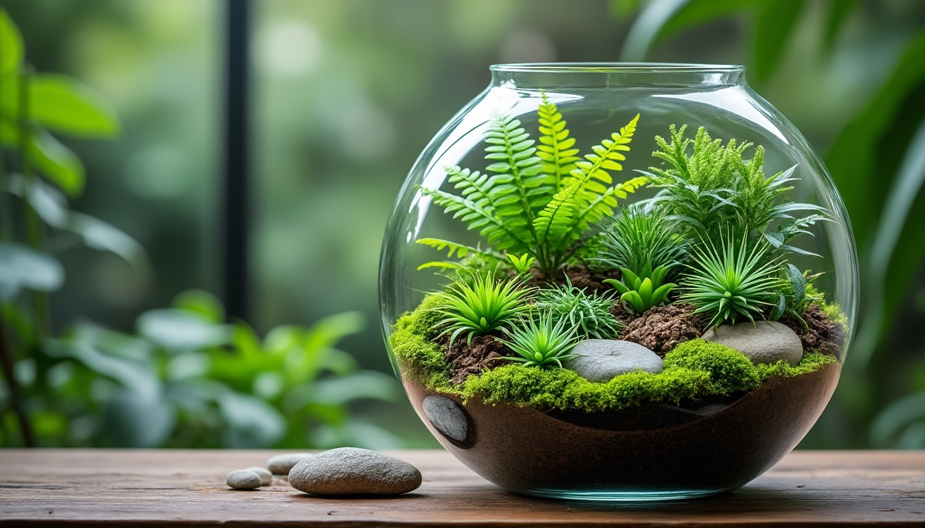 Terrarium végétal : composer et entretenir